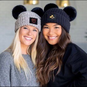 Disney Mickey Mouse Double Pom Hat 